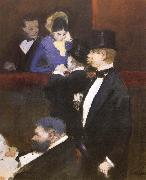 Jean-Louis Forain, A Box at the Opea